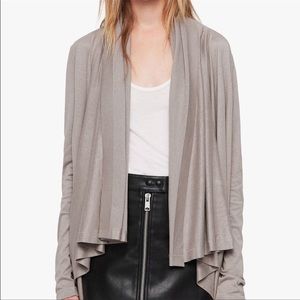 All Saints Allete Drape cardigan M.
